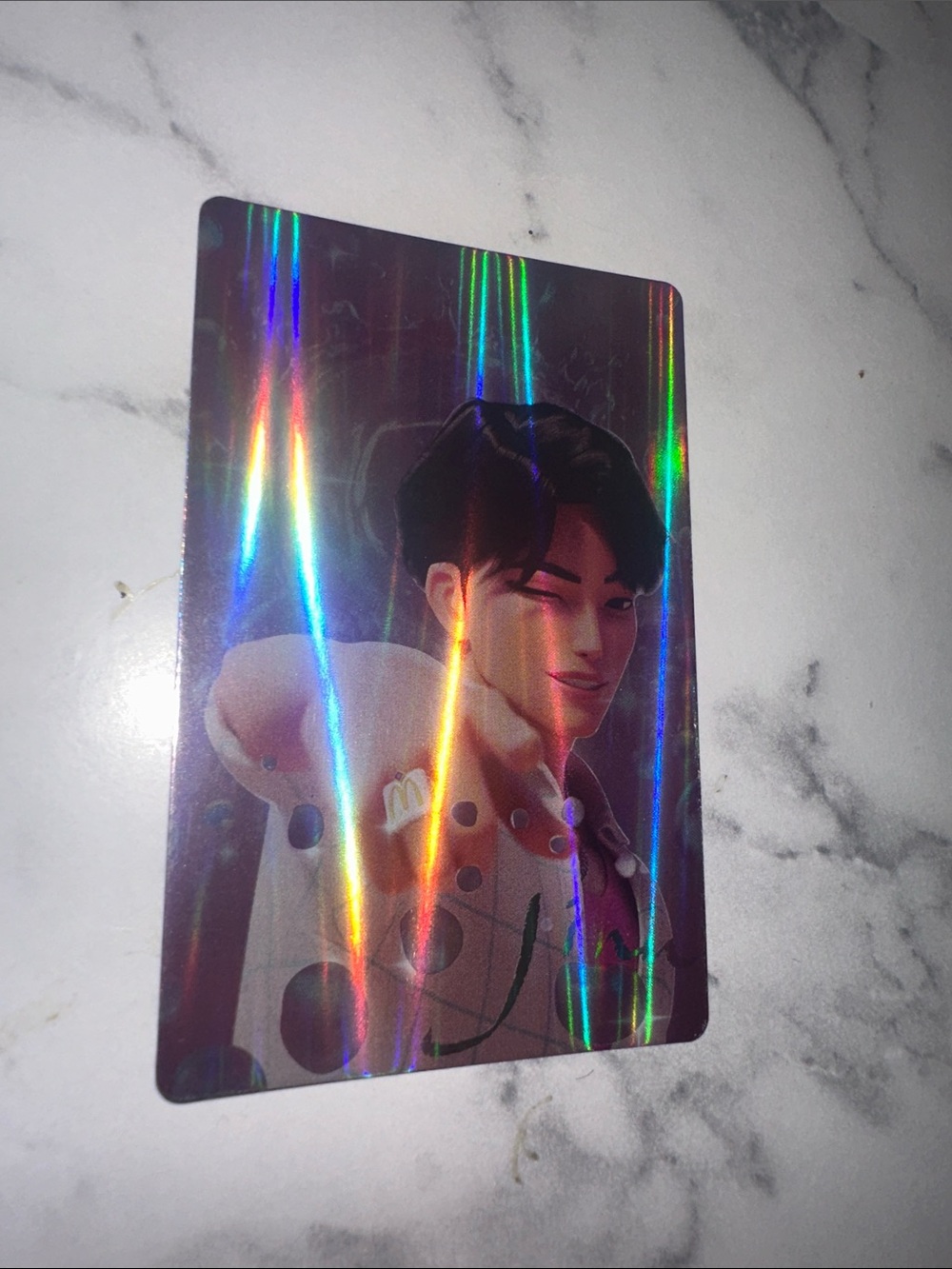 K-Pop Demon Hunters Jinu McDonalds Card